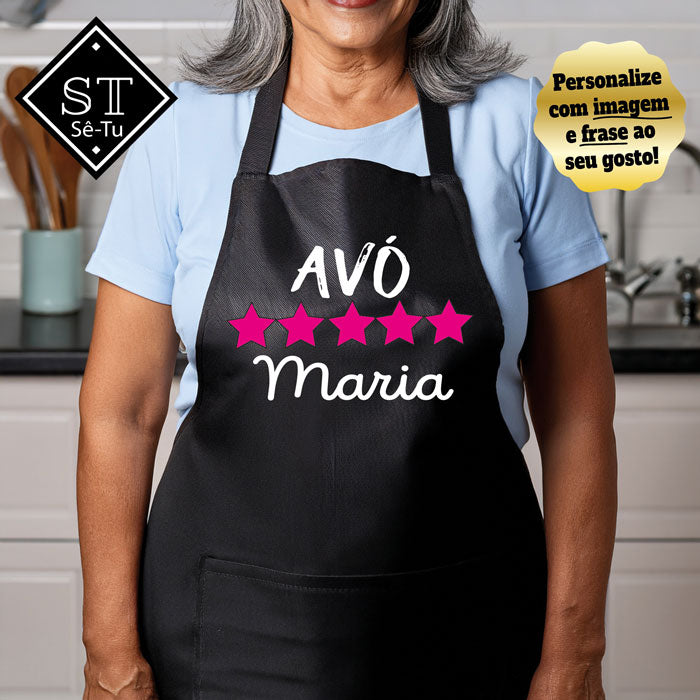 Avental Avó 5 Estrelas